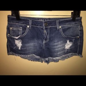 Jean shorts